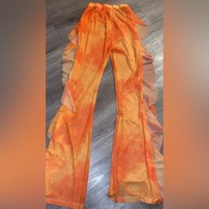 Mesh swimsuit cover up pants♡.